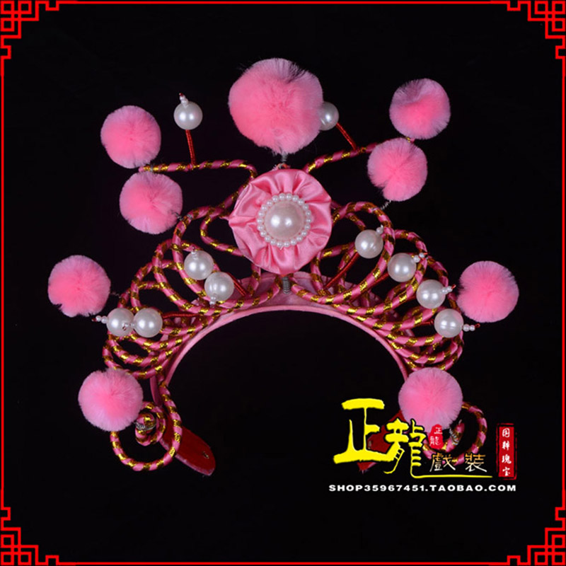 丰穆桂英花木兰盔帽 女兵额子