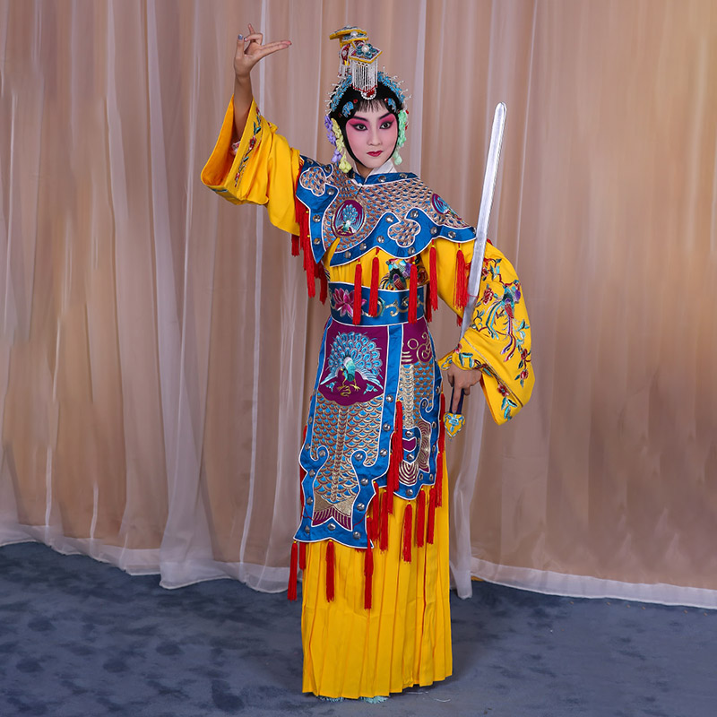 丰霸王别姬虞姬服 软绉别姬服