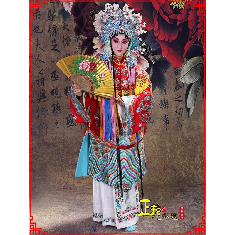 丰凤袍杨贵妃贵妃醉酒 软绉团凤女蟒